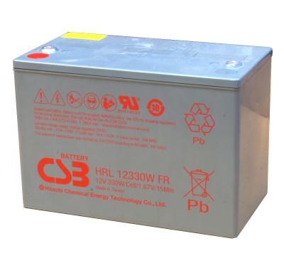 CSB HRL12330W 12V Sealed Lead Acid Battery