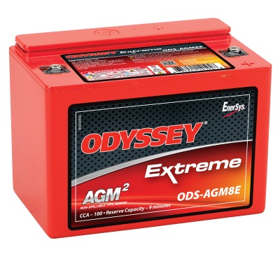 Odyssey ODS-AGM8E / PC310 Extreme Racing 8 Starter Battery