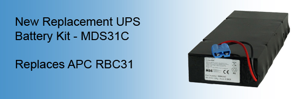 New Replacement UPS Battery Cartridge In Stock - RBC31