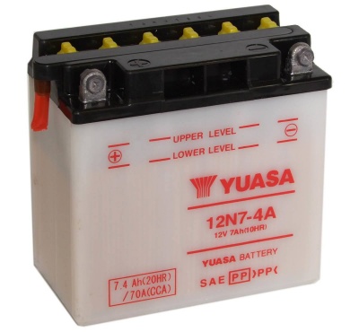 Yuasa 12N7-4A  12v Motorbike Battery