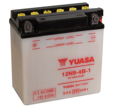 Yuasa 12N9-4B-1 12V Motorcycle Battery