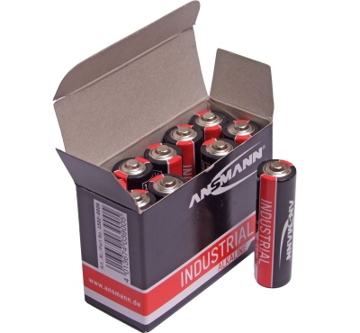 Ansmann Industrial Alkaline AA / MN1500 Batteries Box 10