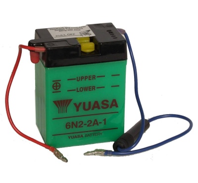 Yuasa 6N2-2A-1 6V Motorcycle Battery