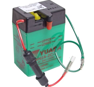 6N2A-2C-4 Yuasa Motorcycle Battery