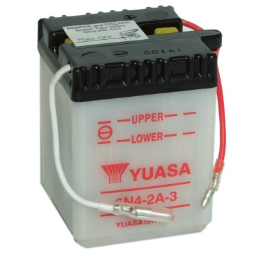 6N4-2A-3 Yuasa Motorcycle Battery