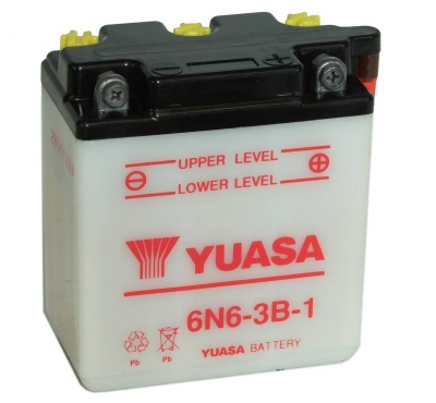 6N6-3B-1 Yuasa Motorcycle Battery