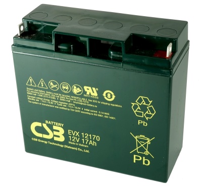 CSB EVX12170 12V 17Ah Cyclic Lead Acid Battery