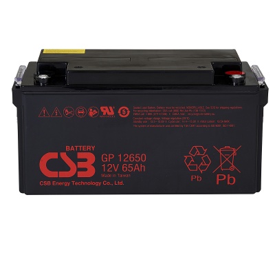 CSB GP12650 12V 65Ah Sealed Lead Acid Battery