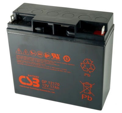 CSB GP12170 12V 17Ah Sealed Lead Acid Battery