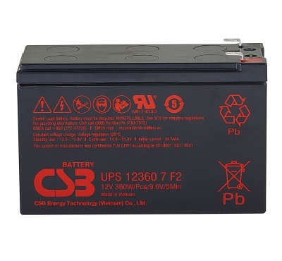 UPS12360-7 F2 CSB 12V 360W Battery