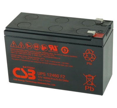 CSB UPS12460 12V 460W Lead Acid Battery