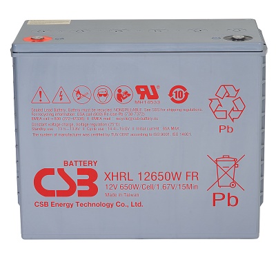 CSB XHRL12650W 650W Extreme High Rate Long Life Battery