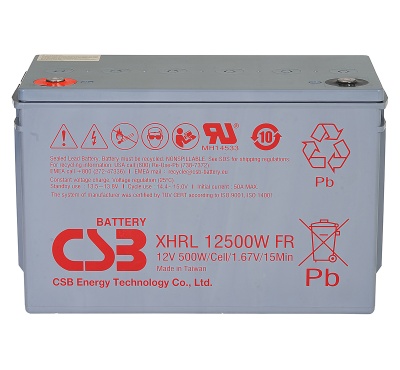 CSB XHRL12500W 500W Extreme High Rate Long Life Battery