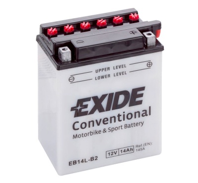 Exide EB14L-A2 12V Motorcycle Battery