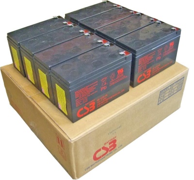 CSB GP1272 F2 Lead Acid Battery - Pack of 18