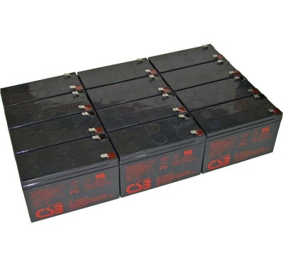 CSB HR1234WF2 Lead Acid Battery - Pack of 12 Batteries