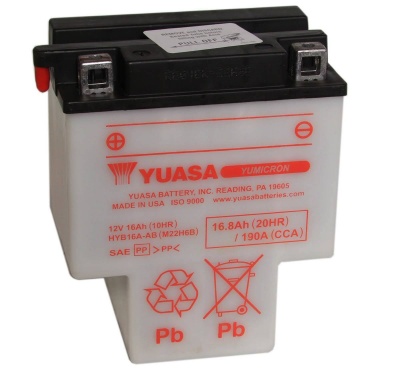 Yuasa HYB16A-AB 12V Motorycle Battery