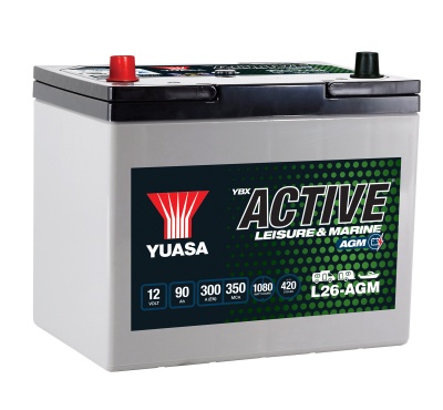 Yuasa YBX Active L26-AGM Leisure Battery