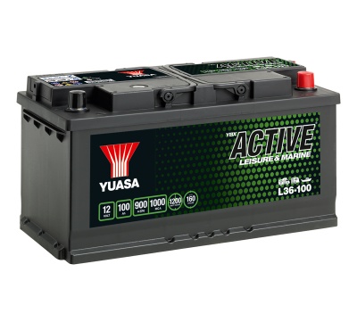 Yuasa YBX Active L36-100 Leisure Battery