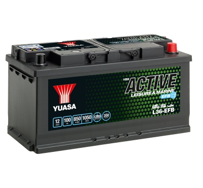 Yuasa YBX Active L36-EFB Leisure Battery