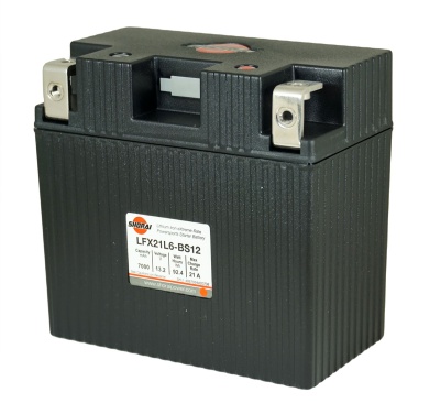 Shorai LFX21L6-BS12 12V 21Ah Lithium Battery