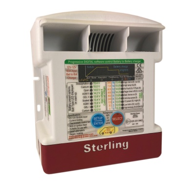 Sterling Power 12V 60A Battery to Battery Charger BB1260