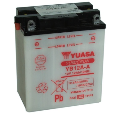 Yuasa YB12A-A 12V Motorbike battery