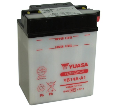 Yuasa YB14A-A1 12V Motorbike Battery