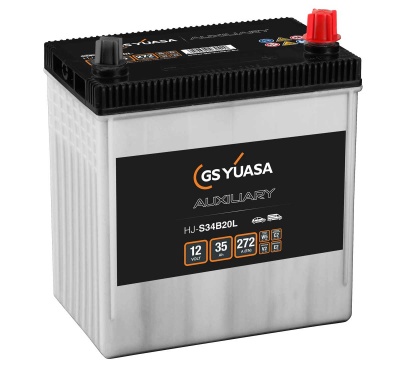 Yuasa HJ-S34B20L JIS B20 12V AGM Car Battery