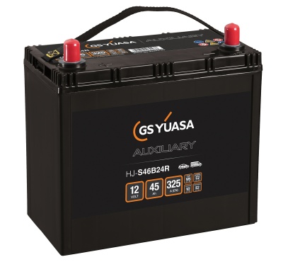 Yuasa HJ-S46B24R JIS B24 12V AGM Car Battery