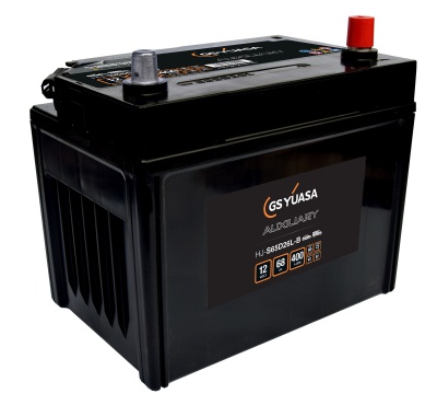 Yuasa HJ-S65D26L-B JIS D26 12V AGM Car Battery