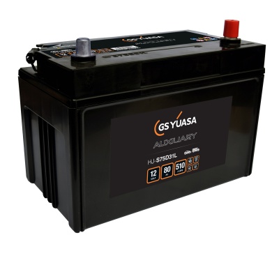 Yuasa HJ-S75D31L JIS D31 12V AGM Car Battery