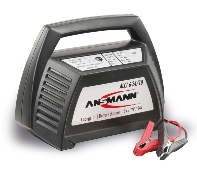 Ansmann ALCT 6-24/10 6V 12V 24V Automotive Charger