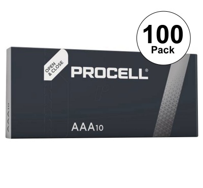 Duracell Procell MN2400 AAA Bulk 100 Batteries