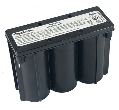 Hawker Energy 0859-0012  Cyclon 6V 8Ah Monobloc Battery