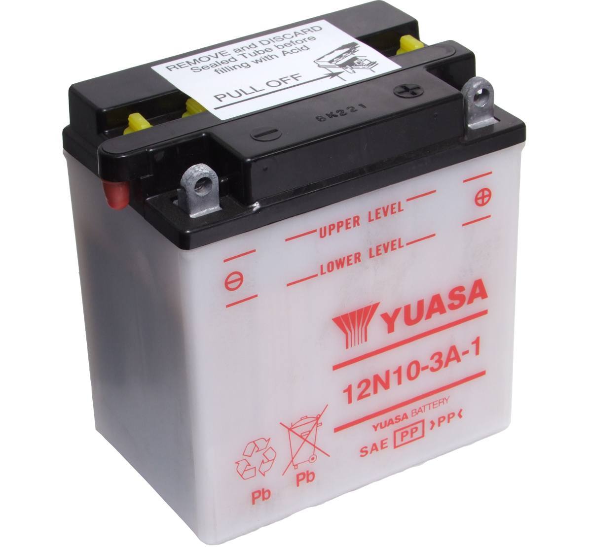 12N10-3A-1 Yuasa Motorcycle Battery