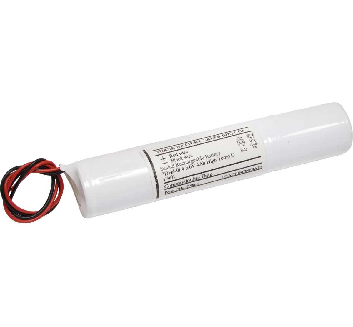 Yuasa 3DH4.0L4 Emergency Lighting Battery