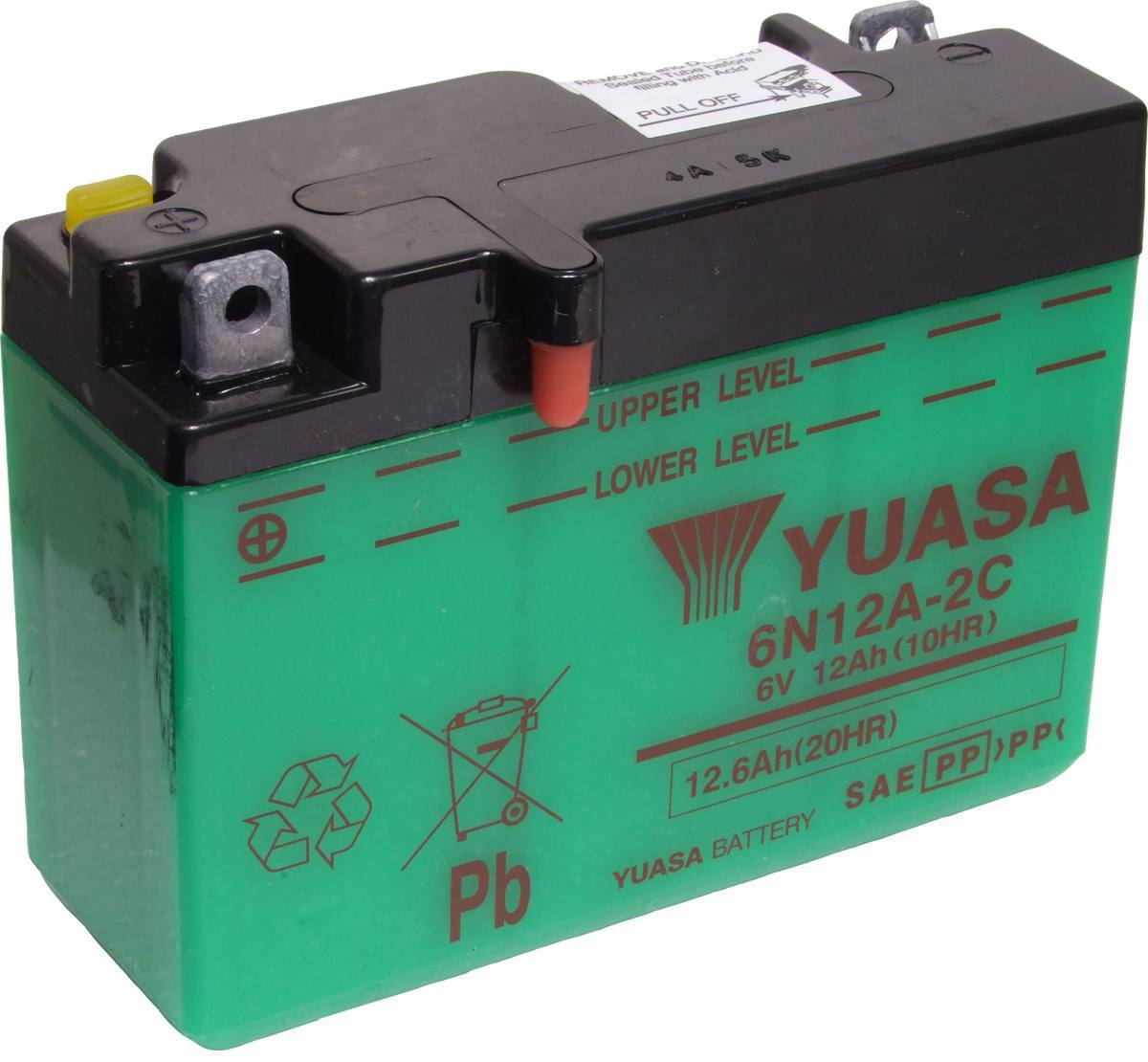 yuasa 6n12a 2c 6v