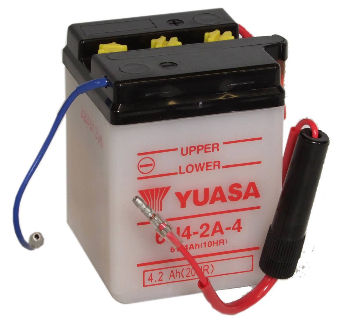 Yuasa 6N4-2A-4 6V Motorcycle Battery