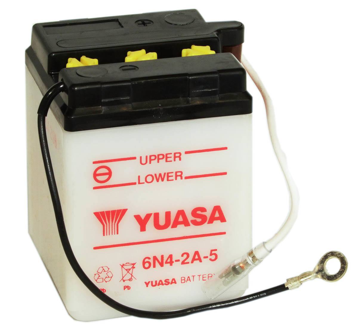 Yuasa 6N42A5 6V Motorcycle Battery Inc Free Delivery MDS Battery