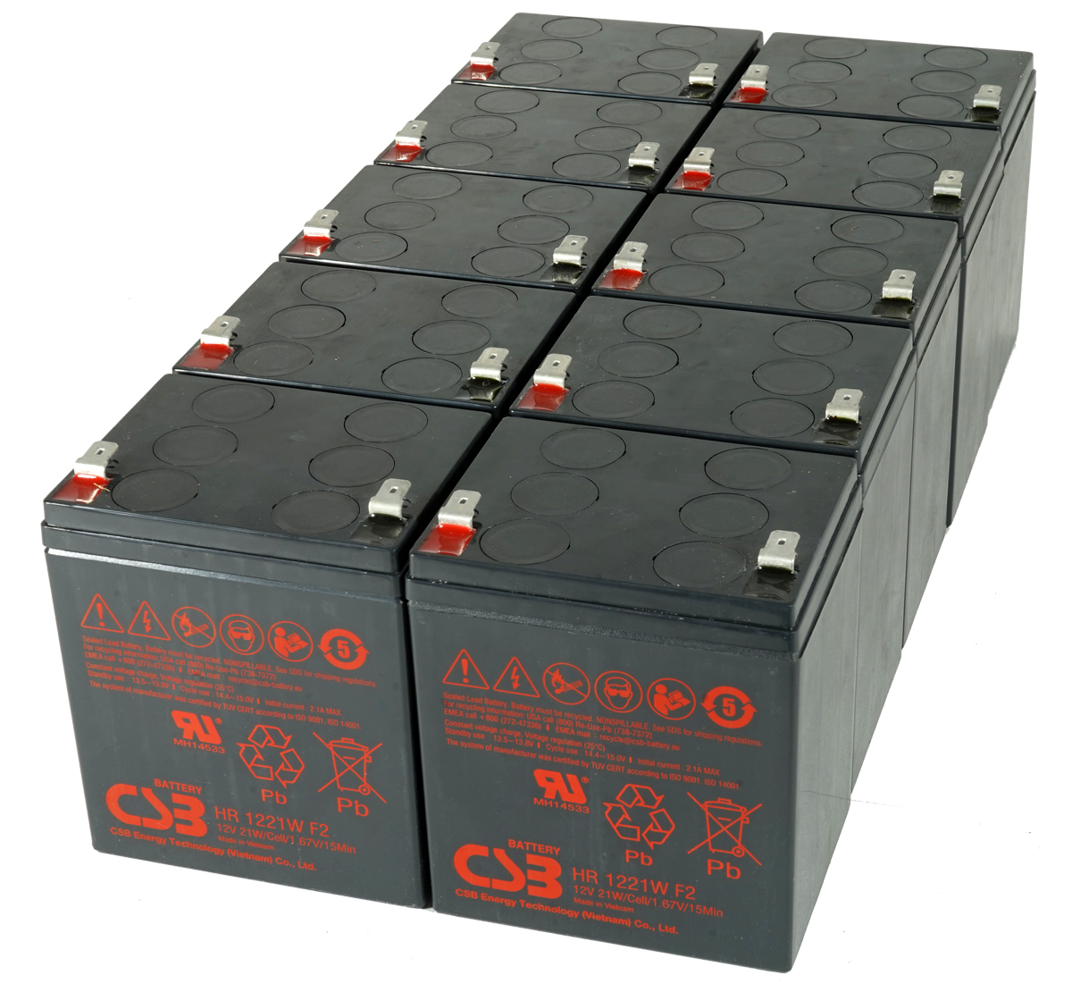 Battery Kit for Compaq PowerUPS R3000 XR 204503-001 APC SYBT2