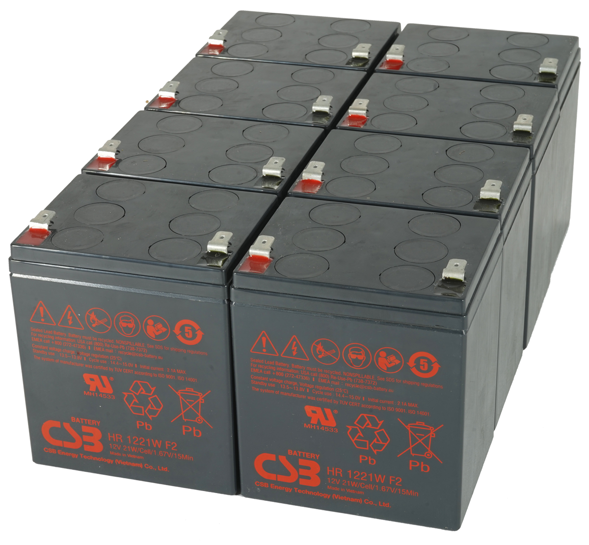 MDS152 UPS Battery Kit - Replaces APC RBC152