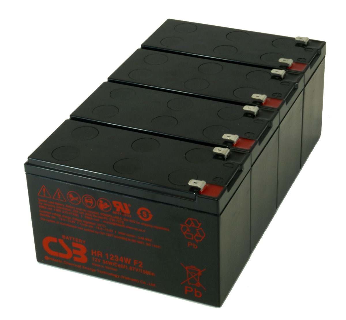 HR1234WF2 Pack of 4 Batteries