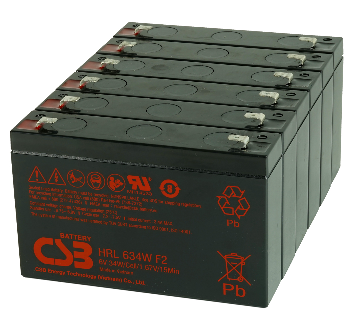 MDS88 UPS Battery Kit - Replaces APC RBC88