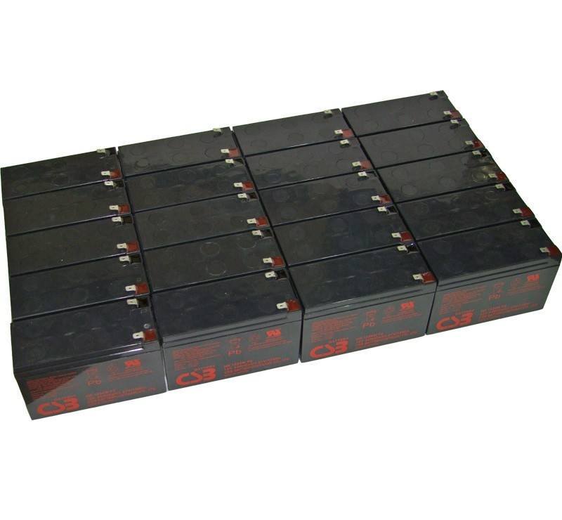CSB HR1234W F2 VRLA Battery - Pack of 20 Batteries