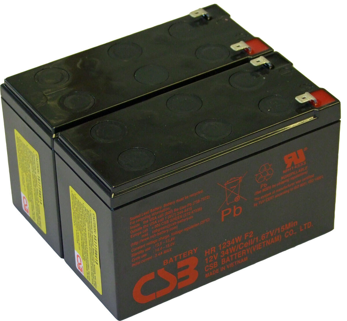 HR1234WF2 Panasonic UP-RWA1245P1 / UP-RW1245P1 | MDS Battery