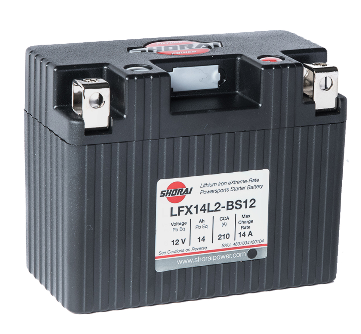 Shorai LFX14L2-BS12 12V 14Ah Lithium Battery