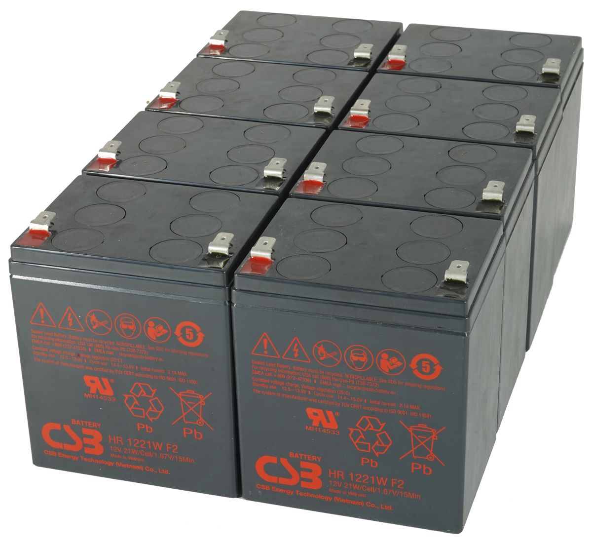 Tripp Lite RBC58-2U Compatible UPS Battery Kit TL-MDS58-2U