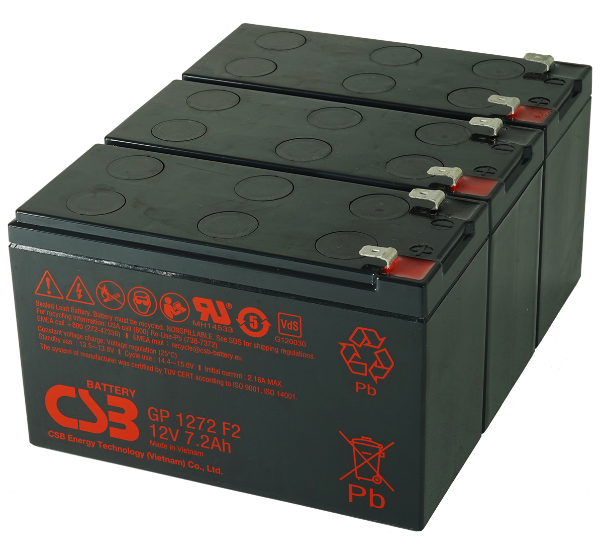 MDS53 UPS Battery Kit - Replaces APC RBC53