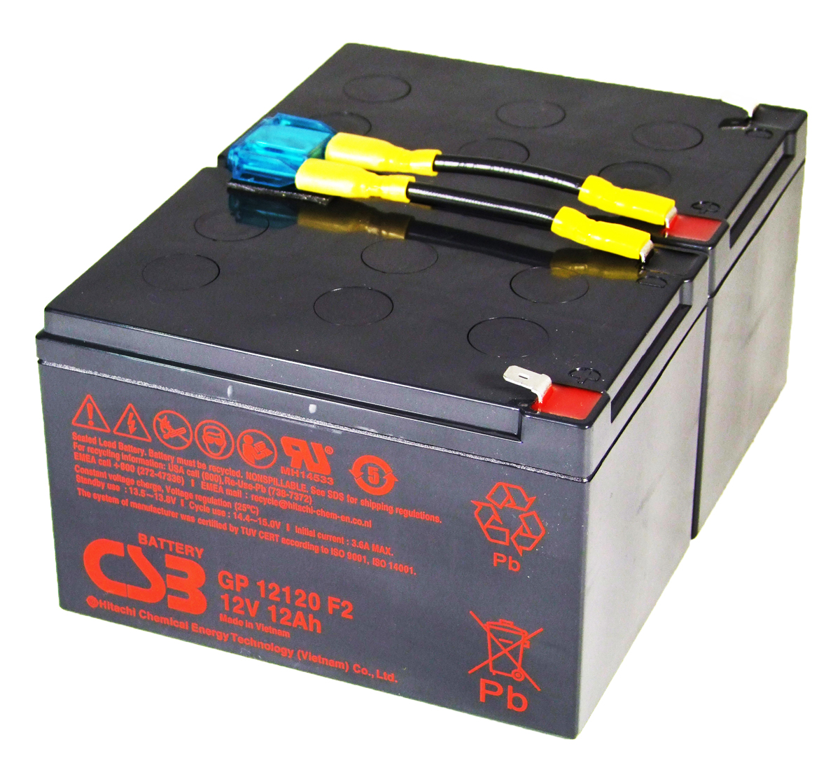 APC RBC6 Compatible Replacement UPS Battery for the Smart UPS SUA1000i ...